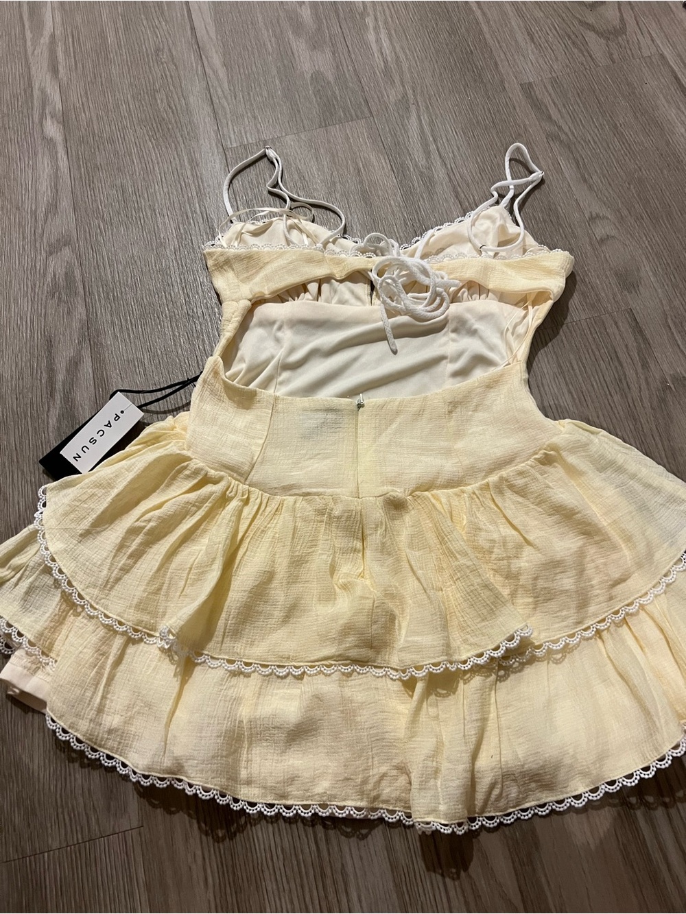 PacSun Ruffle Mini Dress - Picture 2 of 7
